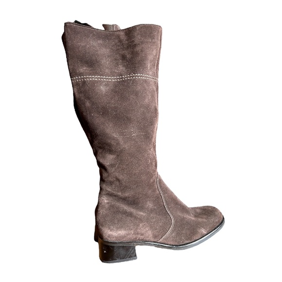 La Canadienne Passion Riding Boot Wide Leather Suede Womens Size 9 Brown - Picture 8 of 15